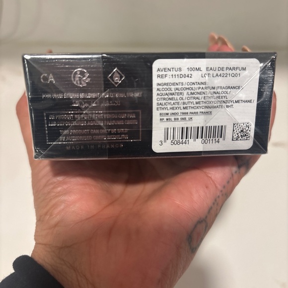 Aventus Creed 3.3 oz 100 ml Eau De Parfum Men New In Box SEALED - Picture 4 of 8